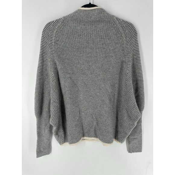 Club Monaco Emma Mock Neck Dolman Sleeve Cashmere Sweater M EUC - Picture 4 of 5